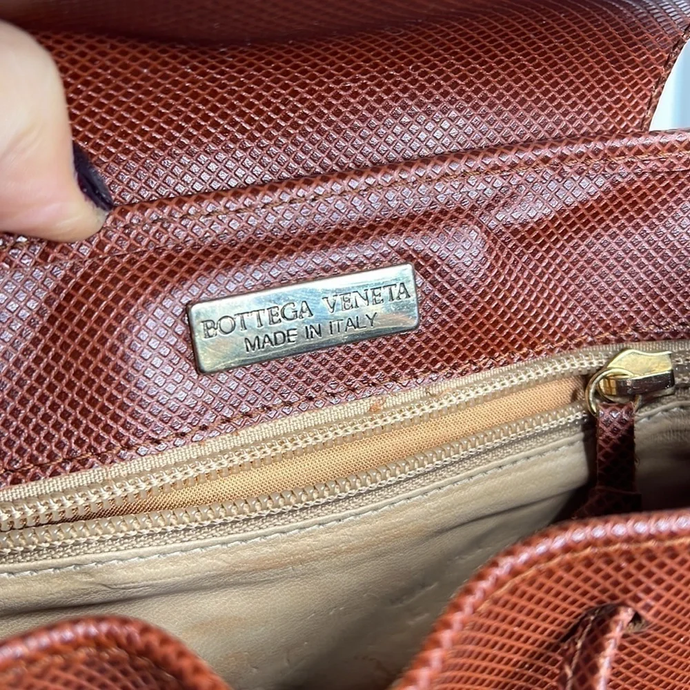 Bottega Veneta Mini Leather Backpack Bag